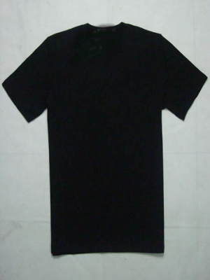 Men tshirt black short sleeve - Click Image to Close